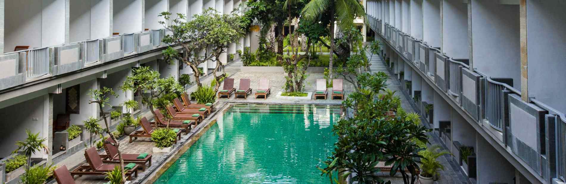 Champlung Mas Hotel main pool 1