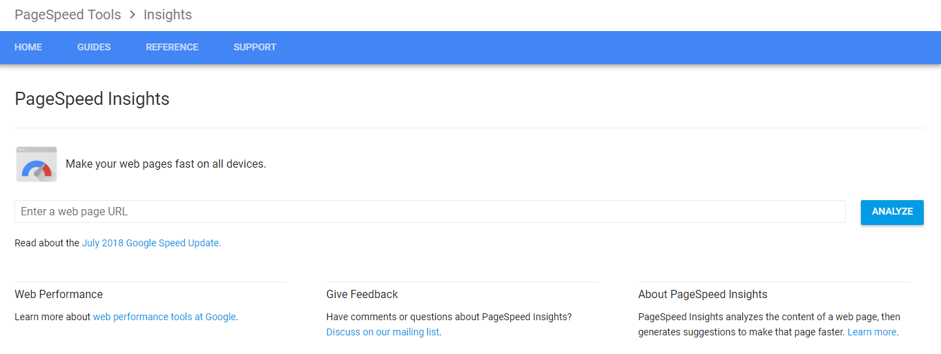 Google PageSpeed Insights