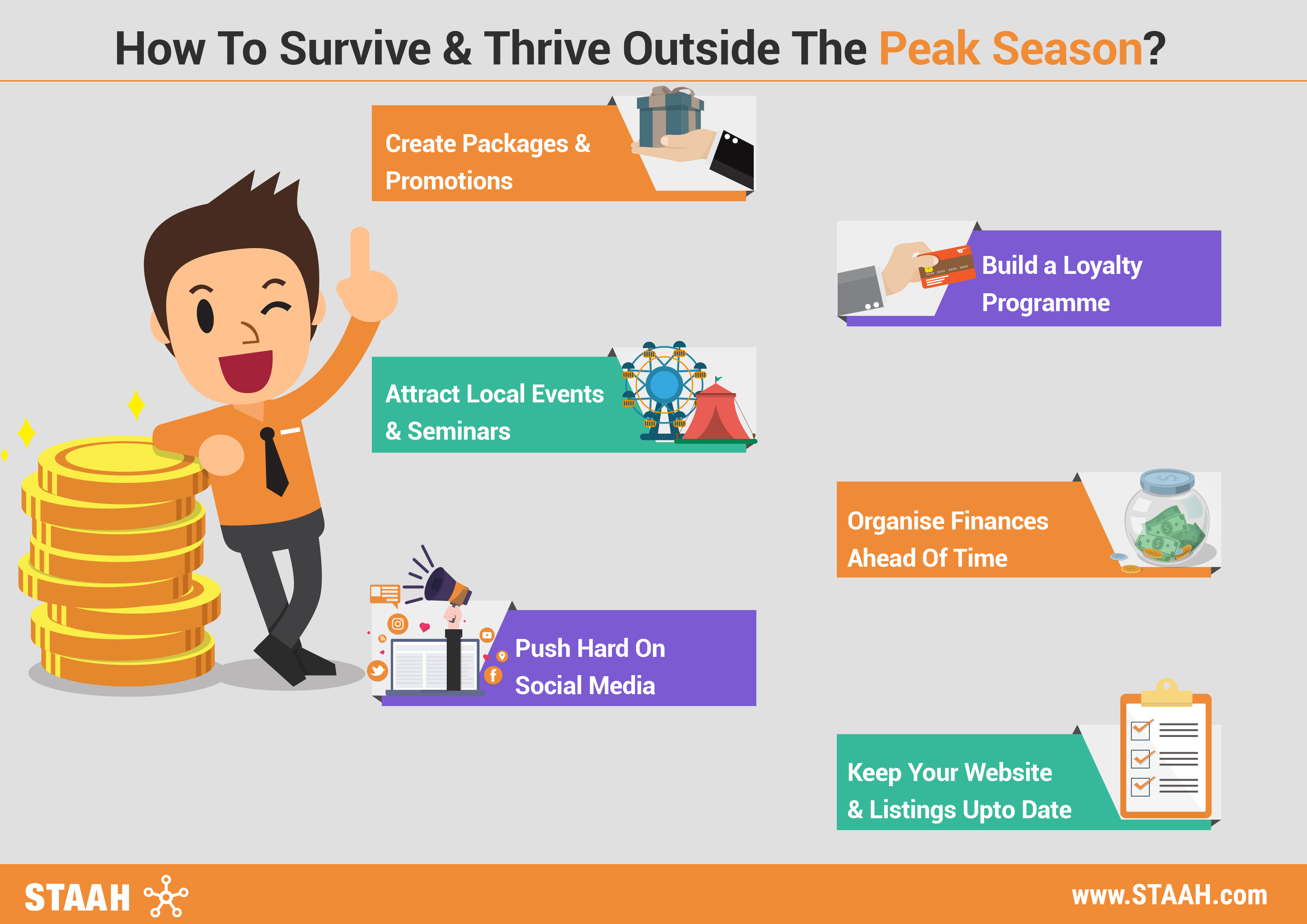 How To Survive and Thrive Outside The Peak Season?