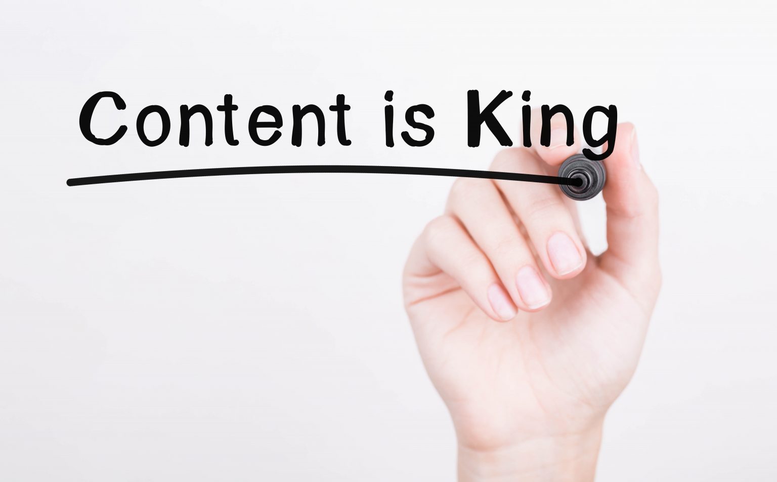 Спрашивай руки. Be content. Content is King.