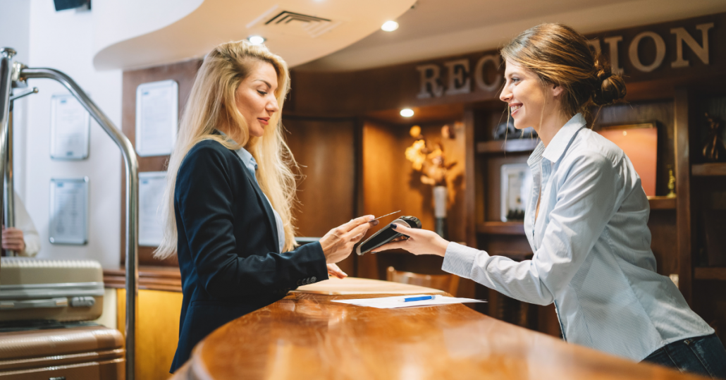 Contactless guest experience hotel keyless checkin