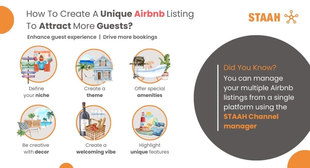 How to create a unique listing on Airbnb