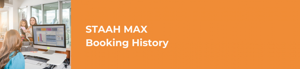 STAAH MAX Booking History