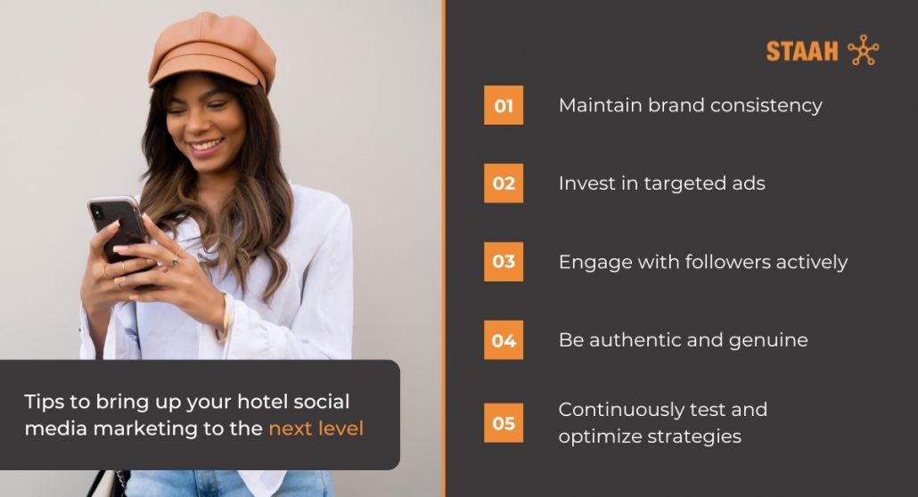 Tips for hotel social media marketing