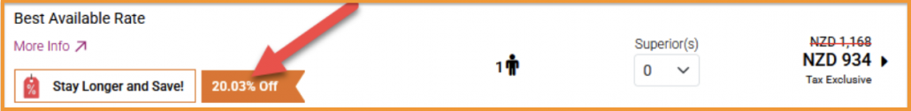 SwiftBook - Promotions - Smart Pricing Discount Ribbon