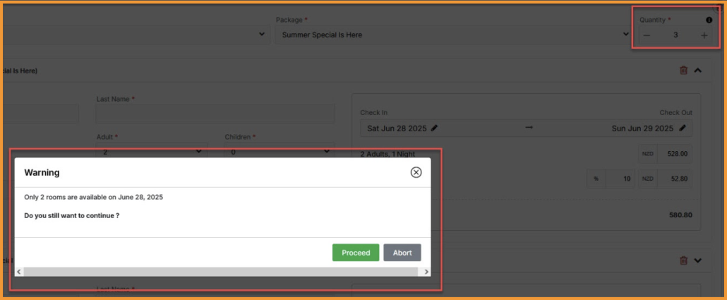 Max - CRS (Make A Booking) - Updated Room Quantity Selector Design