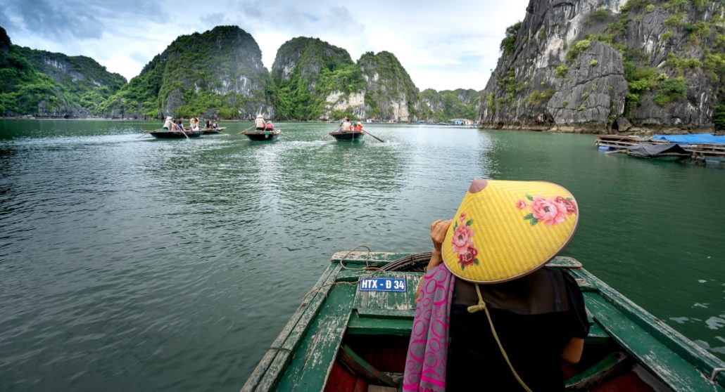 cruise in Ha Long Bay Vietnam